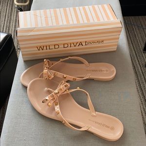 Fashion Nova Sandals- VALENTINO DUPE